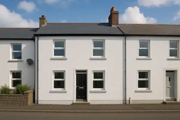 Plasterboarding work for an extension project